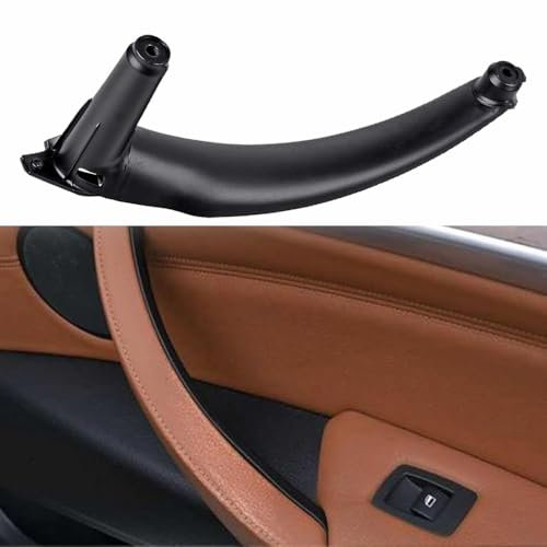 Yoegerery Passenger Side Door Handle for BMW X5 E70,Inner Door Pull Handle Trim Cover Replacement for BMW X6 E71 E72 (Inner Trim, Right)