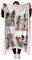 PICANOVA Personalisierte Decke mit Fotos 200x150cm - Rosa Kuscheldecke mit Bildern - Personalisierte Geschenke für Mama, Freunde, Familie - 4 Fotos