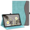 Fintie Case for Google Pixel Tablet 11 Inch 2023 Release, Multi-Angle Viewing Protective Stand Cover with Pocket & Pencil Holder Compatible with Charging Speaker Dock, Turquoise