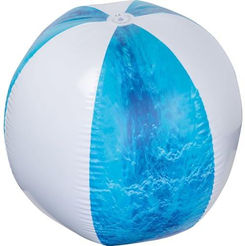 Livepac-Office Riesen Strandball/Wasserball XXL mit Meeroptik/Durchmesser 70cm
