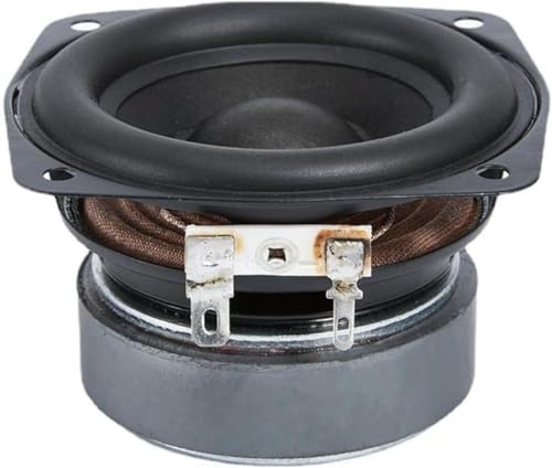 Fladhheg 3 Inch 4 Ohm 15W Dynamic Speaker, Full Range Loudspeaker Driver for DIY Audio, Guitar Amplifier, Replacement Speaker, Home Theater Projects