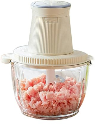 IUYIXWFP Electric food processor vegetable chopper 300W Small Food chopper Electric Meat grinder for home use,Mincing, and Puree for kitchen aid,