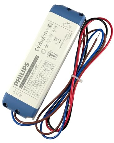 PHILIPS LED-Transformator, 60 W, 24 V Gleichstrom, konstante Spannung, mit Kabeln