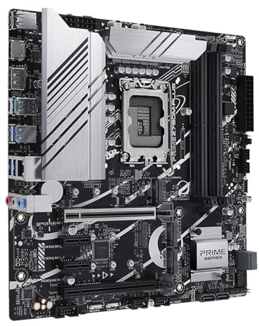 motherboard Fit For ASUS Prime Z790M-Plus LGA 1700 Intel 12th&13th Gen MicroATX Motherboard PCIe 5.0, 3xM.2 Slots,10+1 DrMOS,DDR5, Gb LAN, DP
