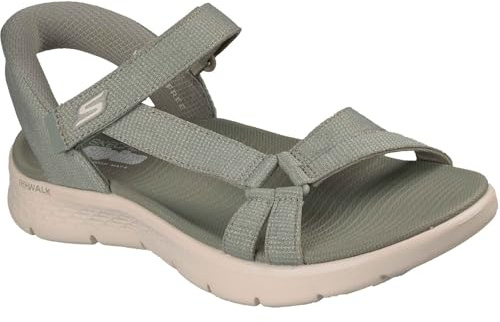 Skechers Damen Go Walk Flex Sandal-Illuminate Hands Free Slip-ins Fischersandale