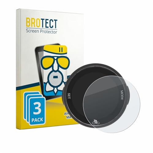 BROTECT Entspiegelungs Schutzglas für Ejoyous Bike Computer (3 Stück) Schutzfolie Glas Matt [Extrem Kratzfest 9H, Anti-Reflex, Anti-Fingerprint]