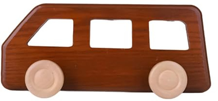 Huxibai Kinder Wandhaken | Autoförmiger Wandhalter aus Holz, robust | Flur Garderobenhaken | Für Zimmer Handtücher Badezimmer Kinder Türen Rucksäcke Kleidung Bad Schlafzimmer Eingangsbereich