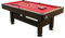 Cougar Topaz Billardtisch 6ft in Braun/Rot | Höhenverstellbarer Pooltisch inkl. Zubehör | Tischbillard für Kinder und Erwachsene | Indoor Pool/Billard Tisch