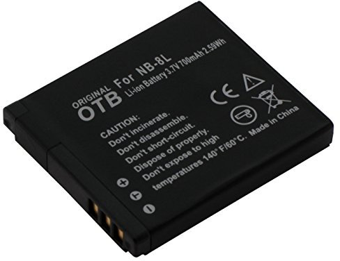 OTB Akku für Canon NB-8L Li-Ion Schwarz