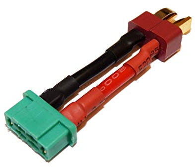 ikarex-shop Adapterkabel Kompatibel mit MPX Buchse auf T Plug Stecker RC Adapter Akku Lipo