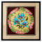 NOVICA blau Lilien 'kalt Keramik Wand-Relief -