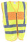 Dönges Signalweste, THW (hinten), gelb/orange (Warnweste Funktions-Warnschutzweste Kennzeichnungswesten KFZ-Warnweste Pannen-Warnweste Pannenweste Sicherheitsweste Verkehrsweste Warnschutzwendeweste)