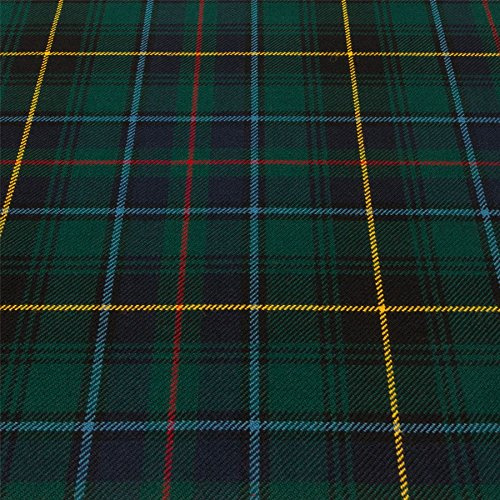 Light Weight 10oz Fabric Material Macinnes Hunting Modern Tartan 1 Metre