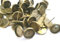 50 Ohrstecker für 12mm Cabochons Farbwahl Ohrringe Fassungen Rohlinge DIY basteln (Bronze #S402)