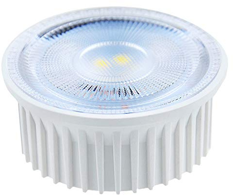 NCC-Licht LED Modul Leuchtmittel 5W mit Linse 230V 400lm 865 Tageslichtweiß 6500K kaltweiß flach 38° | Kompaktes LED-Modul Ø50x22mm für Direktanschluss an 230V, ersetzt 50W Reflektorlampen in Einbaustrahlern