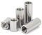 BOZONLI M8 Manicotti Filettati Rotondi, Dadi di accoppiamento tondi, Giunto rotondo per raccordi in acciaio inox(M8×12×30mm,2 pcs)