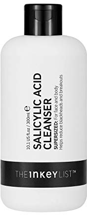 Inkey The List Supersize Nettoyant à l'acide salicylique 300 ml