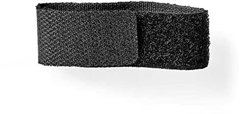 NEDIS Kabelmanagement | Kabelclip | Gesperrt | 6 Stück | Nylon | Schwarz 175 mm Schwarz