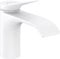 hansgrohe Vivenis Grifo monomando de lavabo 80 sin vaciador automático, blanco mate, 75012700