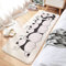 Läufer Teppich Rechteck Runner Modern Kinderteppich Waschbare für Babyzimmer Kleinkinderzimmer Wohnzimmer Schlafzimmer Kinderteppiche Teppiche Flauschige Kinder Schutzmatten Kindermatte 40 x 120 cm