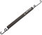 Marel Shop® - Molla per Cerniera Porta Lavastoviglie compatibile con Smeg Lunghezza Totale 260 mm per modelli: GI72343E - GI72443E - GSI6210 - GSI630E - GSV6220 - GSV640 - GV62321V