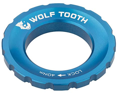 Wolf Tooth Centerlock Rotor Lockring, Blau