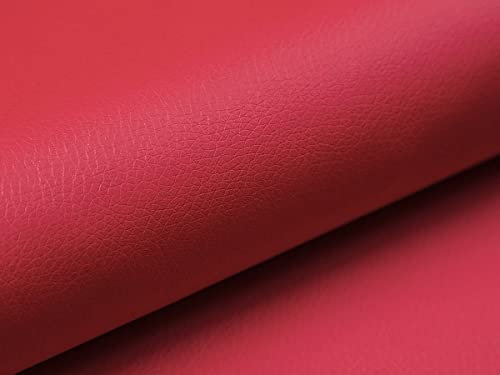 2,5 Meter Kunstleder Soft 010 Rot (250cm x 140cm am Stück)