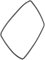 FIGEVIDA Guarnizione per porta forno, fornello 3577343019 ARTHUR MARTIN ELECTROLUX REX ZANUSSI AEG
