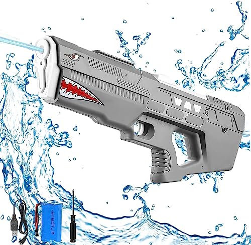 Elektrische Wasserpistole,Hoher Kapazität Wasserpistole,Wasserpistolen für Erwachsene und Kinder,Große Spritzpistole,Strongest Water Gun,Spritzpistolen Spielzeug für Sommer Pool Strand