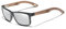 KINGSEVEN Marke Design TR90 + Walnuss Holz Handgemachte Sonnenbrille Männer Polarisierte Brillen Zubehör Sonnenbrille Verstärktes Scharnier (Schwarz Silber)