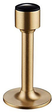 Messing-Türstopper, lochfreier Badezimmer-Türstopper, robuster Boden- und Wandmontage-Stoßstangen-Türhalter (Size : Big)