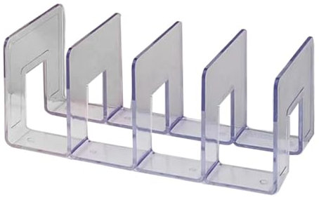 predolo Handtaschen-Ausstellungsstand, Schrank-Regal-Trennwände, Trennwand-Zubehör, transparenter Taschen-Trenner für Handtasche, Schuhe, Handtuch, Büro, 4 Fächer