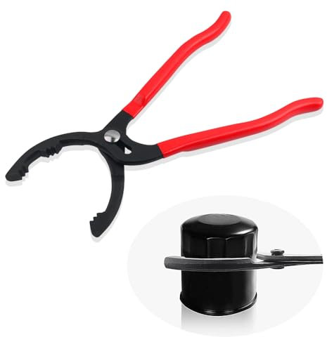 GTLM 30cm Cle Filtre a Huile,Réglable en 3 Positions + Angle de Flexion de 15 Clé Filtre à Huile,Cle a Filtre a Huile Accessoire Voiture pour Filtres à Huile Moteur 45-150mm
