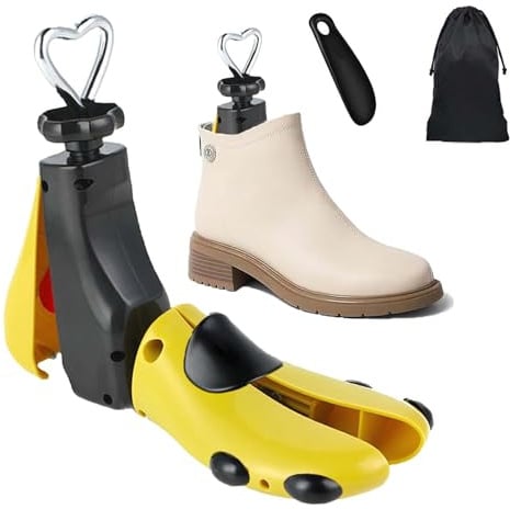 Halcent Schuhspanner Herren Damen Stiefelspanner, Plastik Schuhdehner Schuhspanner Stiefel Schuhweiter für Damen Herren (1 Stück)