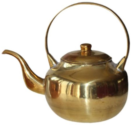 KESOTO Copper Teapot Hot Water Kettle 1.2L Copper Kettle Coffee Pot for Stovetop Induction/Gas Stoves, violet