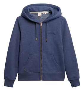 Superdry Damen Essential Kapuzenjacke mit Logo