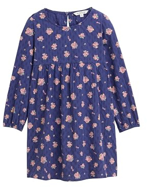 Tom Tailor Mädchen 1047444 Kinder Mini-Kleid mit Blumenmuster