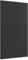 AudioSilk Acoustic Panel, Large, 116 x 58cm, Black
