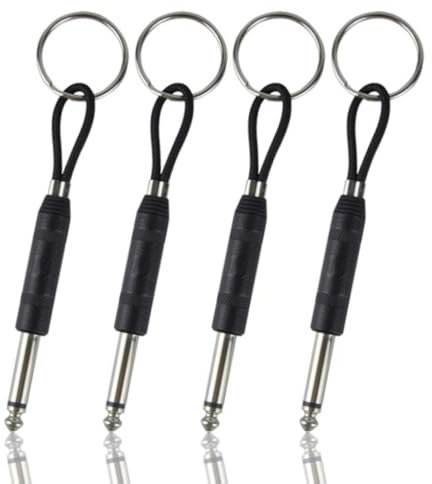 Korysnew Lot de 4 porte-clés pour guitare, musicien, touche de touche - Support mural pour guitare - Cadeau pour les amateurs de musique