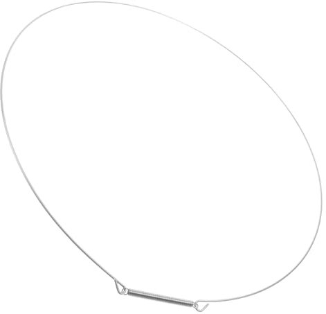 DIYEAH Washing Machine Door Seal Ring Replacement Stainless Steel Spring Clamp for Front Load Units Secure Fit Easy Installation Leak Prevention Compatibility