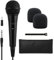 Bowens Microfono dinamico cablato, microfono vocale con cavo da 4,6 m e adattatore da 1/4 a 3,5 mm, microfono cardioide per karaoke per canto, DJ, sistema PA, podcasting, microfono per parlare in