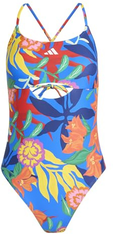 adidas Women's Mexicana Florals Badeanzug MIT BINDEDETAILS IM RÜCKEN