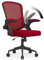naspaluro chaise de bureau,chaise de bureau ergonomique Avec Accoudoirs Rabattables à 90°,Soutien Lombaire Unique,Revêtement En Maille Respirante,Siège Pivotant à 360° Avec Fonction Swing,Rouge Sombre