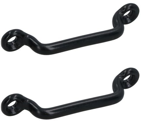 AB Tools 32mm Webbing Strap Bridge Securing Steel Staple Bracket Buckle