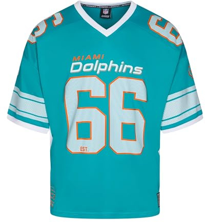 Recovered NFL T-Shirt Jersey Trikot American Football Fanshirt Teamlogo Nummer Sommer Oversized