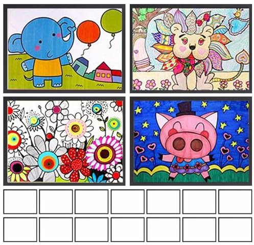 doyandader Lot de 20 supports magnétiques pour panneau mural - Pour porte - Format A4 - Pour personnel de travail, clinique, listes de vérification, réception, photos, consignes de sécurité