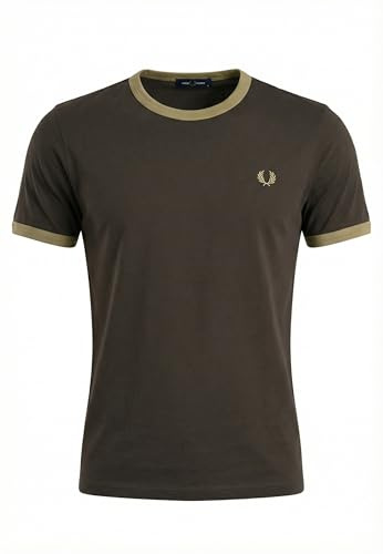 Fred Perry Ringer T-Shirt, Herren T-Shirt