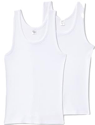 Abanderado Pack de camisetas de tirantes Clásico Algodón 100% Hombre x2