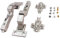 GRASS Tiomos Scharnier OHNE Topfbohrung! M0 SET (2 x Scharnier, 2 x Montageplatte, 4 x 3 x Schrauben) von UMAXO®