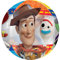 amscan 39940-01 Orbz Folienballon mit Toy Story 4 Thema – 1 Stück, farbig, Large